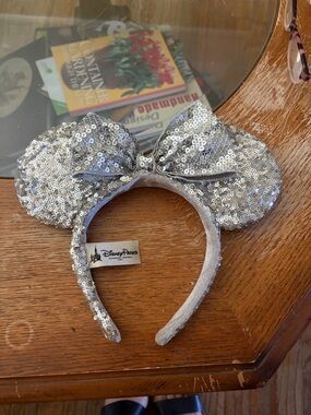 Silver Minnie Ears